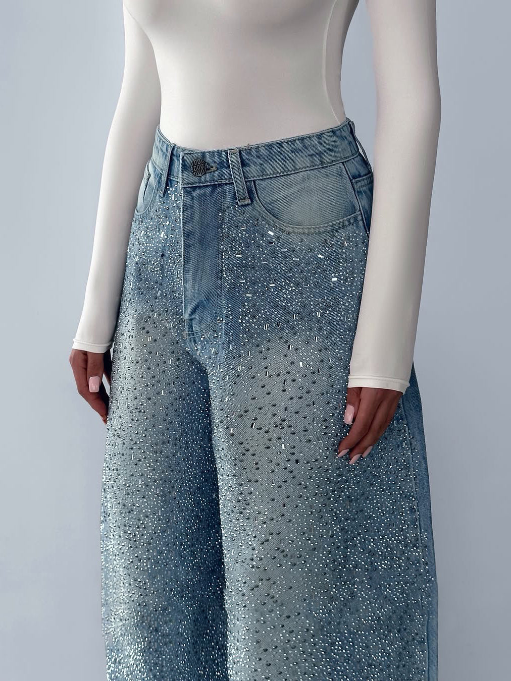 Rhinestone Jeans by Royal Closet