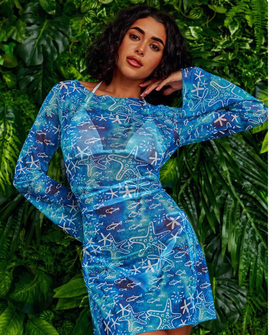 Women's Floral Printed Dress by Royal Closet