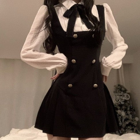 French-style Two-Piece Dress For Women by Royal Closet
