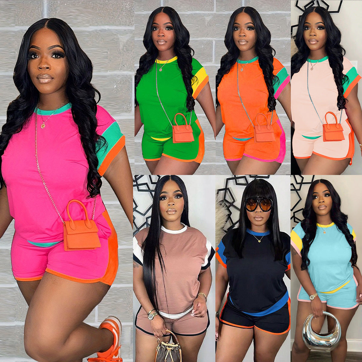 Womens Loose-fitting Figure-flattering Two-piece Set by Royal Closet
