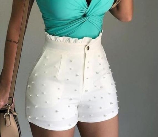 Women's Shorts Cannon Beads Shorts by Royal Closet