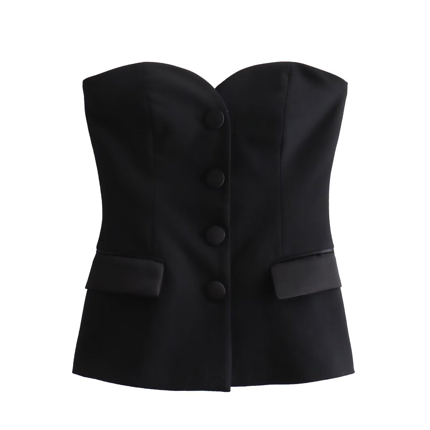 New Summer Spliced Corset Top by Royal Closet
