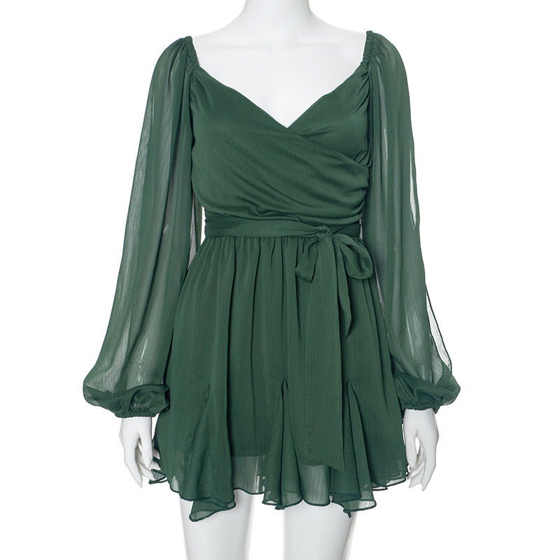 Women's Solid Color Fairy Style Dress by Royal Closet