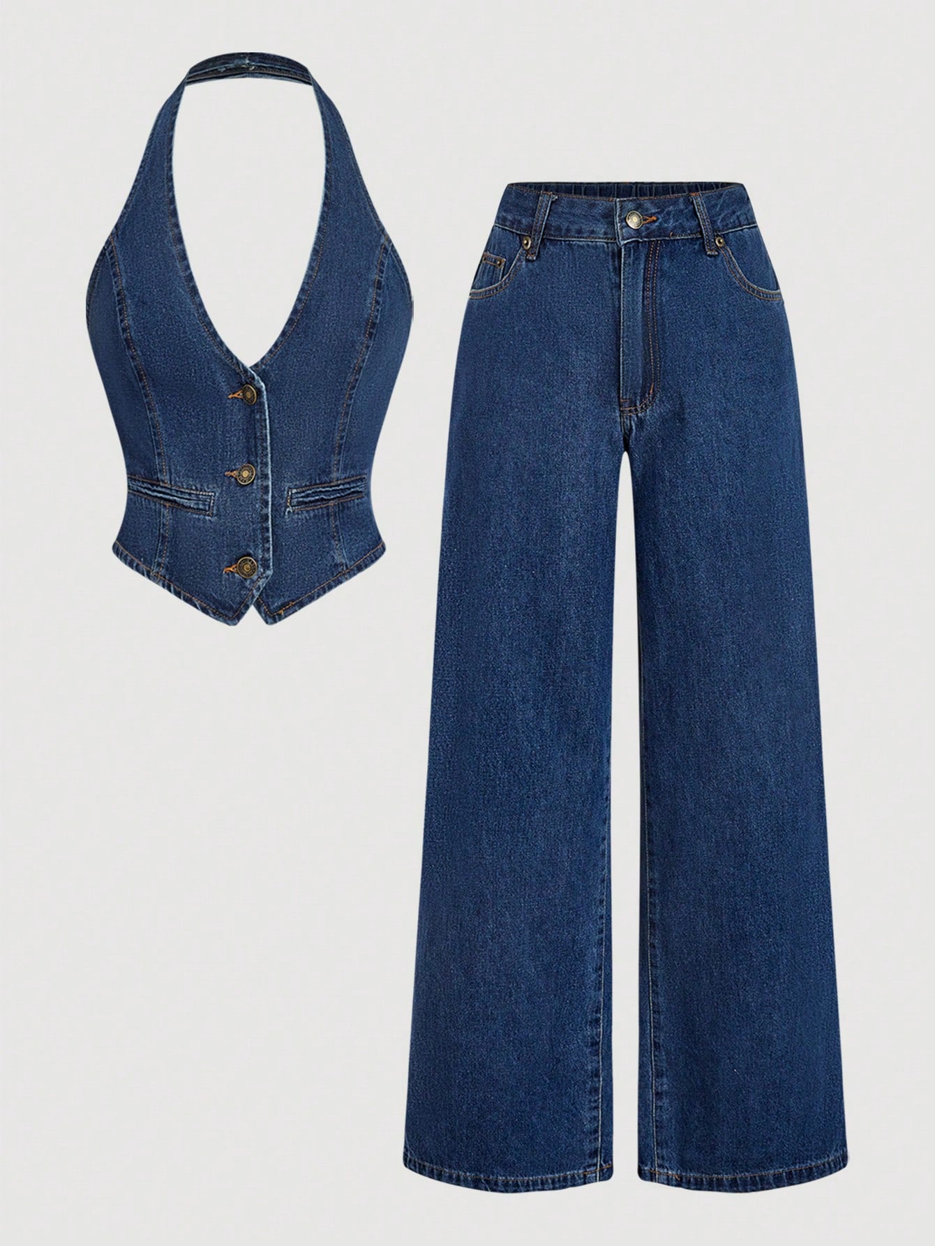 Women's denim suit by eprolo