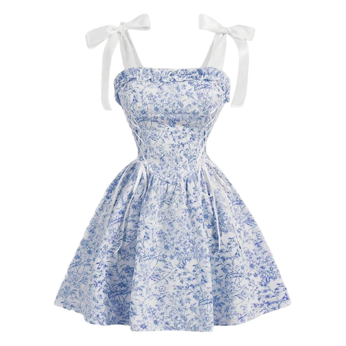 Floral tie dress by eprolo