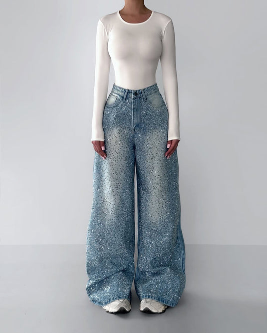 Rhinestone Jeans by Royal Closet
