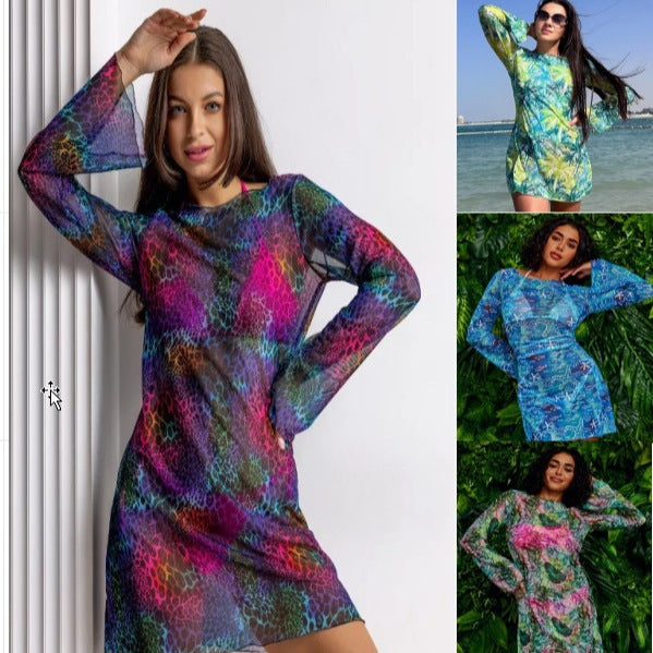 Women's Floral Printed Dress by Royal Closet