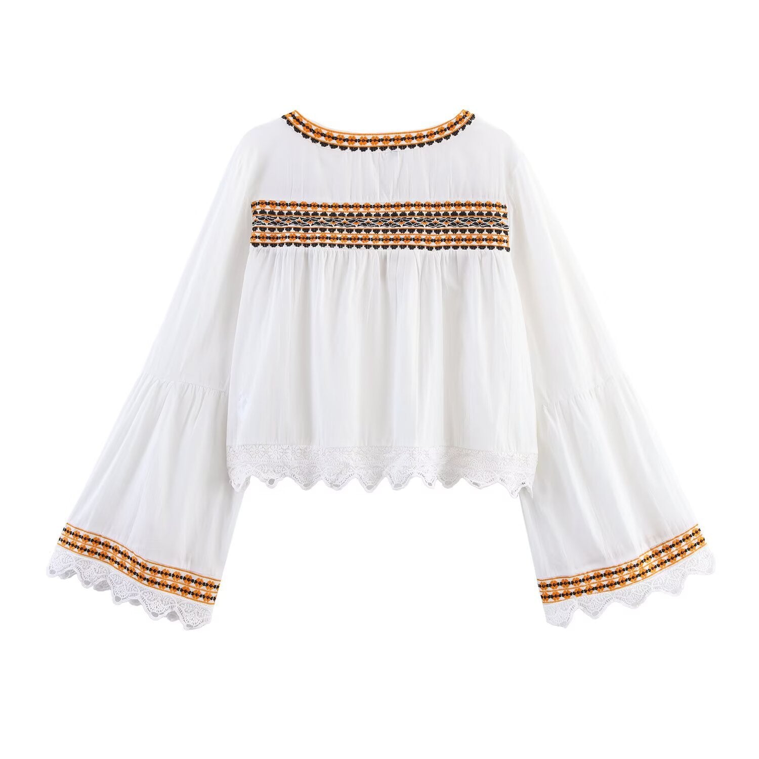 Embroidered shirt+embroidered shorts set by eprolo