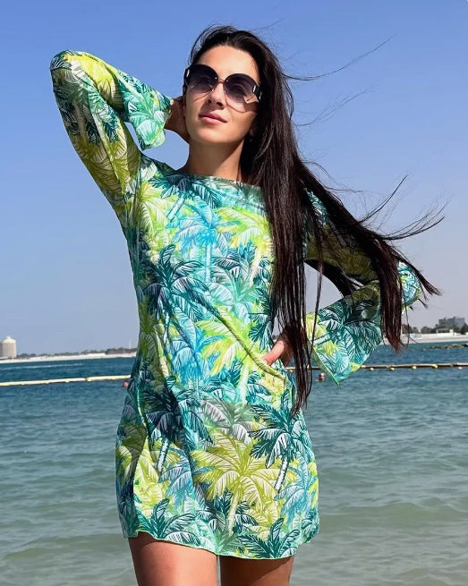 Women's Floral Printed Dress by Royal Closet