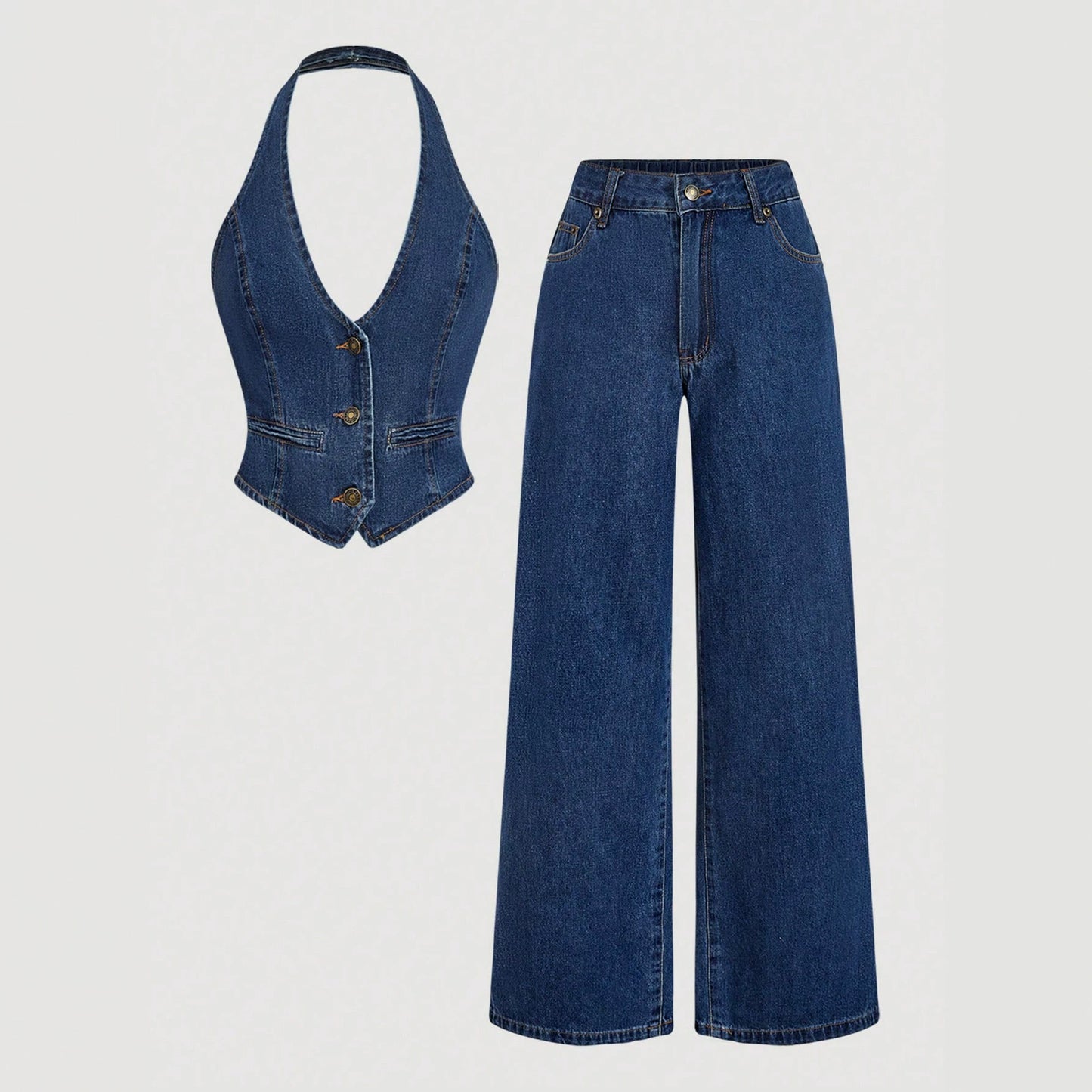 Women's denim suit by eprolo