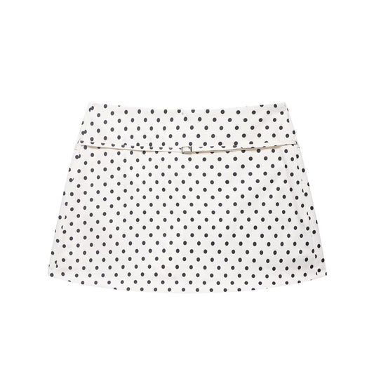 Spicy girl with belt polka dot versatile skirt pants by eprolo