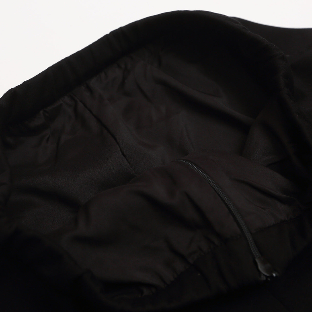 Black Bubble Skirt for Women High Waist Slimming Anti-Show Short Puffy A-Line Skirt by eprolo