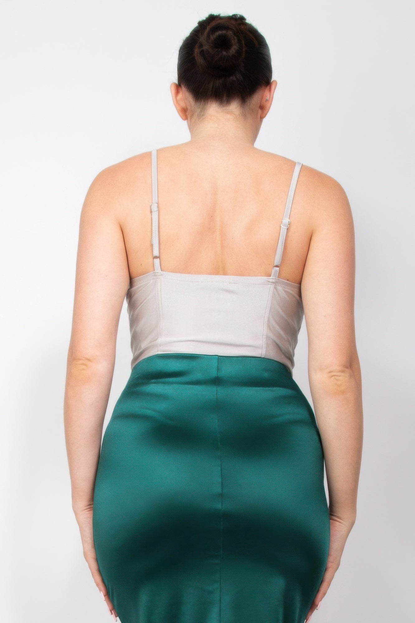 Solid Sweetheart Cami Bodysuit by Royal Closet