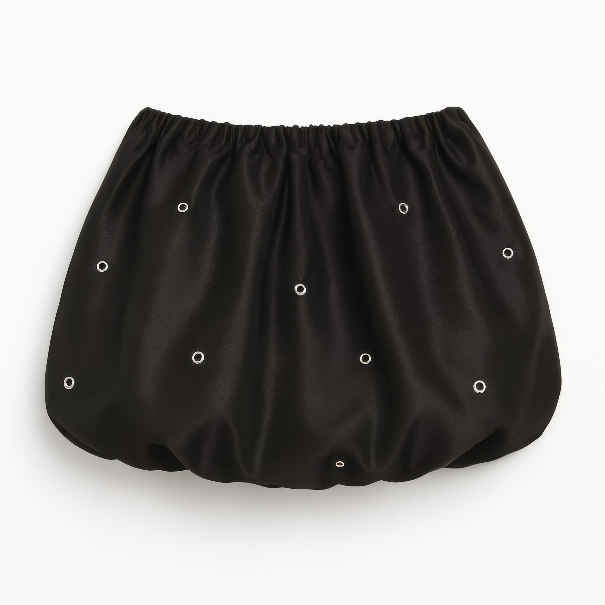 Bubble Lace Up Mini Skirt by Royal Closet