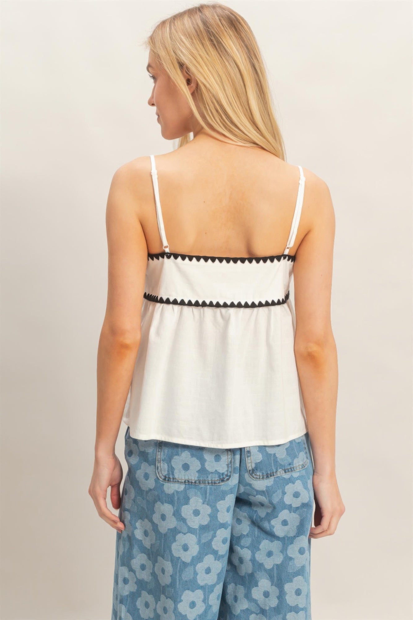 Sleeveless Babydoll Top by Royal Closet