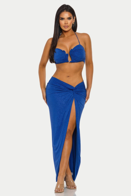 Twist & Dazzle Two-piece Set by Royal Closet