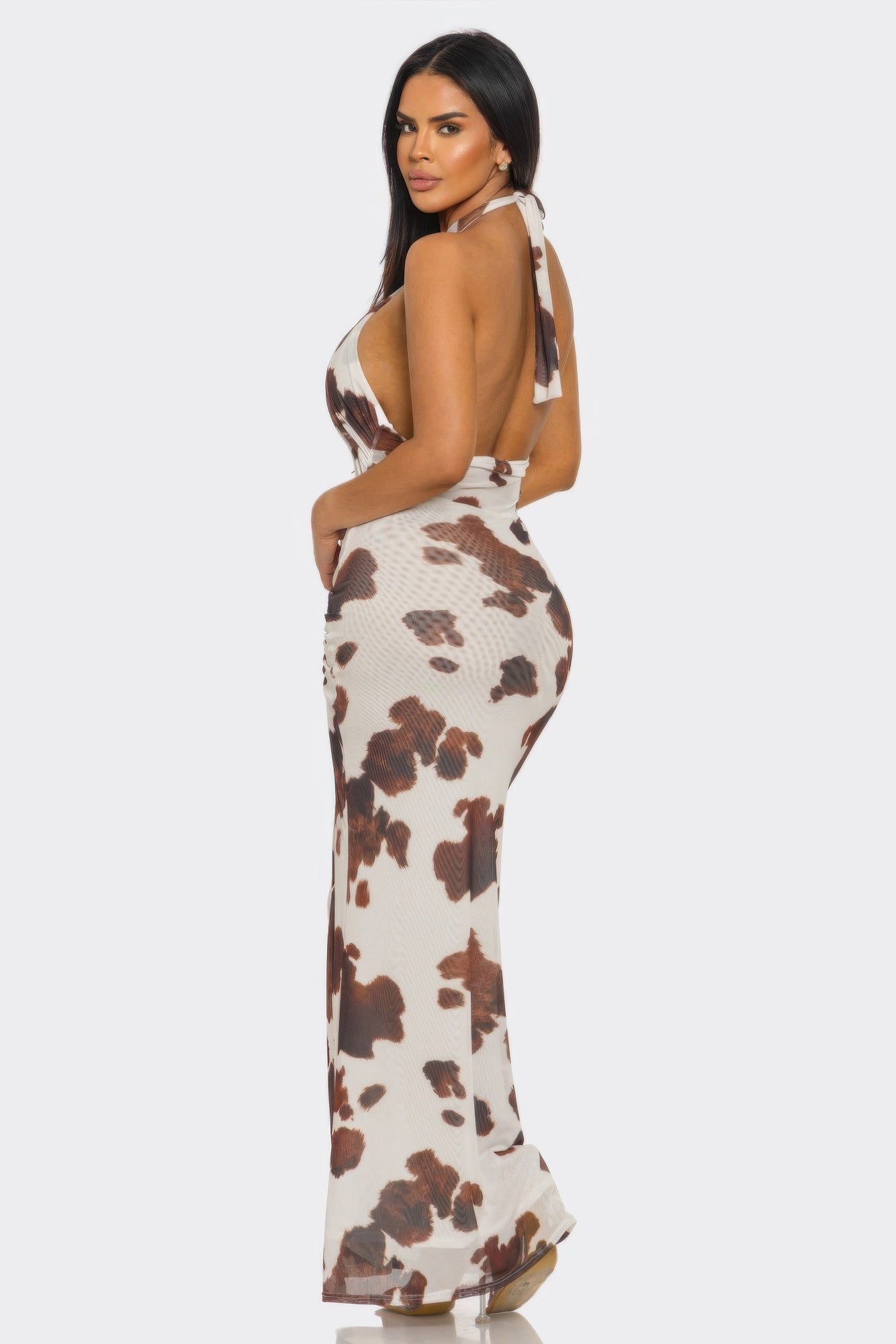 Wild Heat Cutout Maxi Dress by Royal Closet