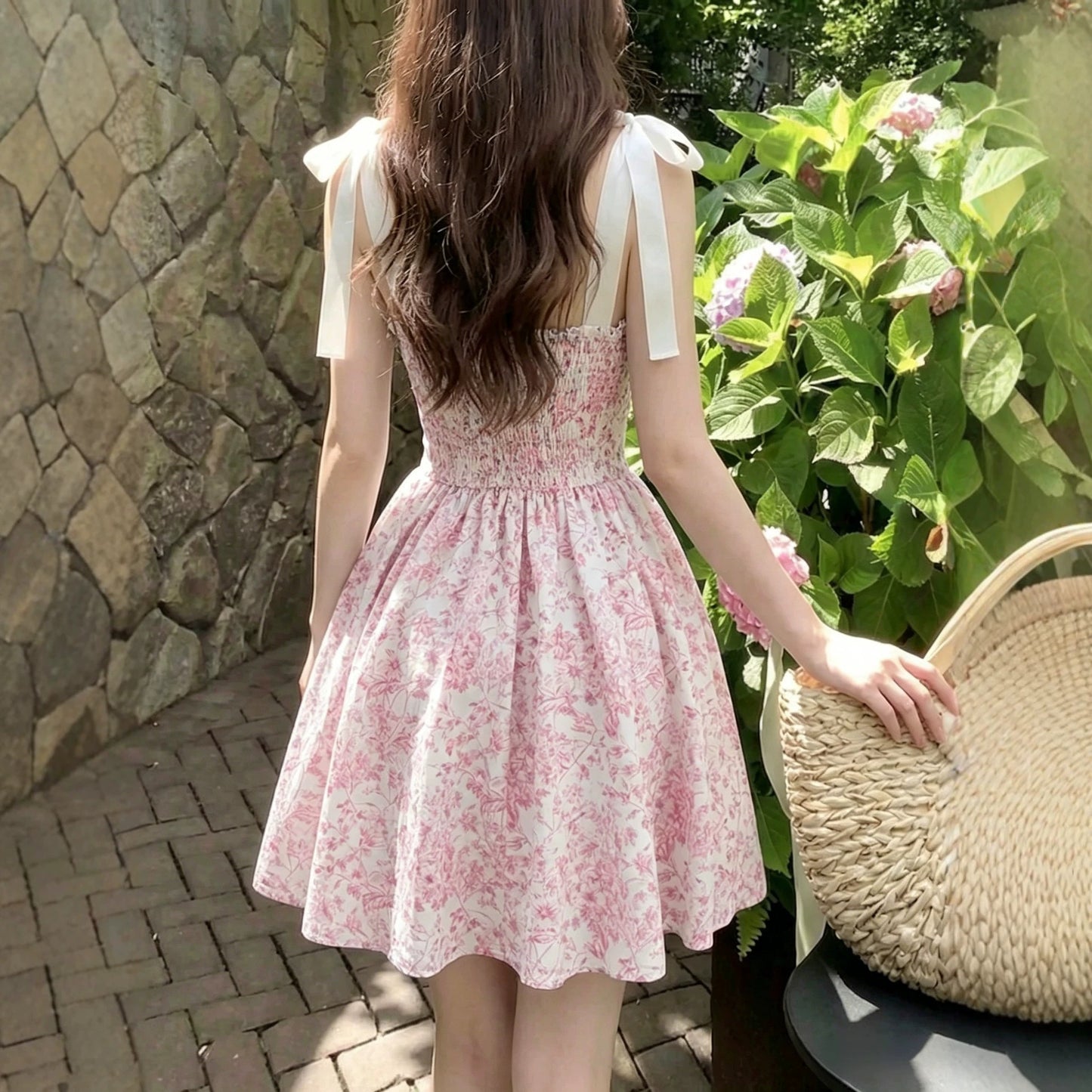 Floral tie dress by eprolo