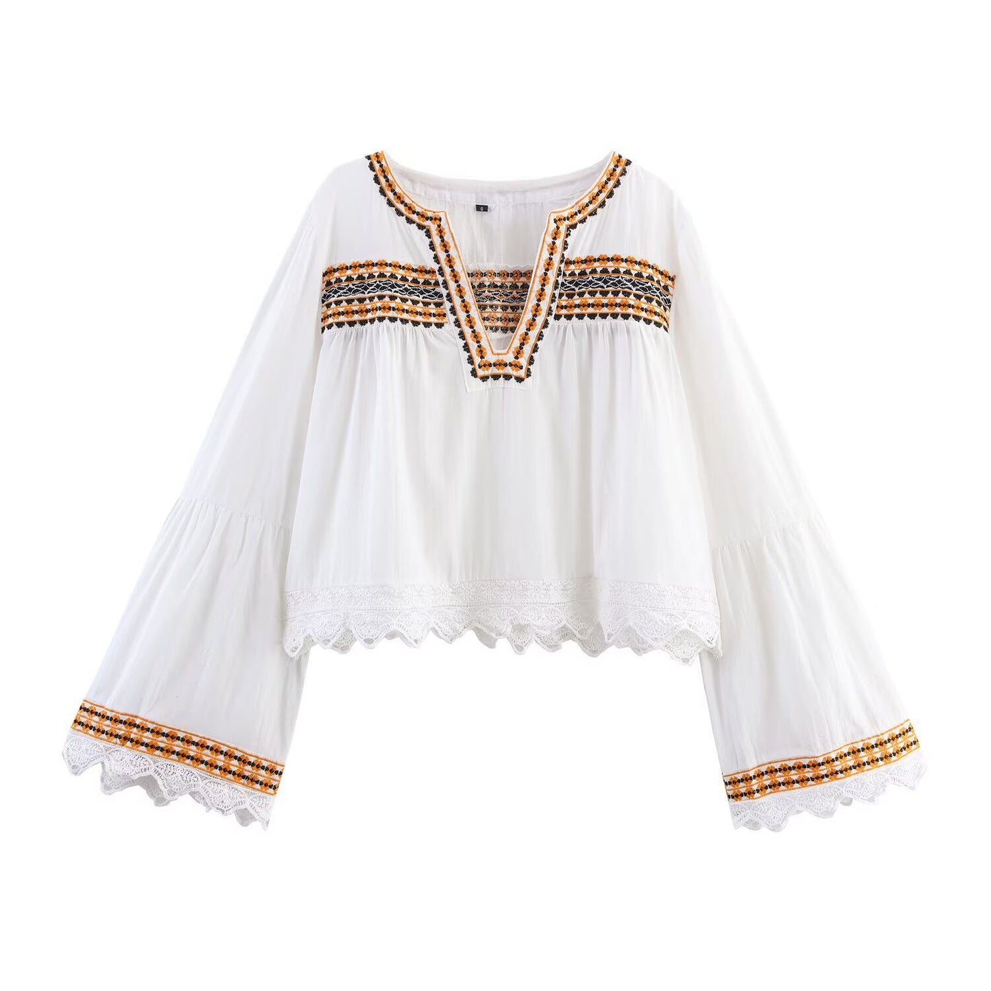 Embroidered shirt+embroidered shorts set by eprolo