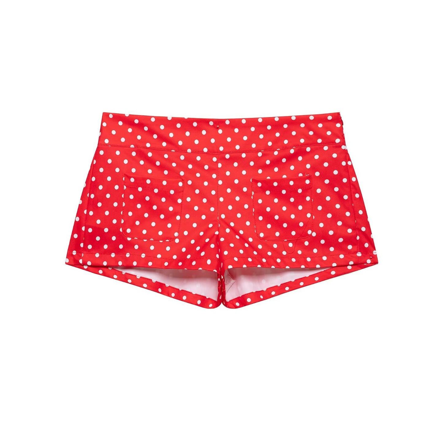 Wave dot bubble sleeve jacket+shorts set by eprolo