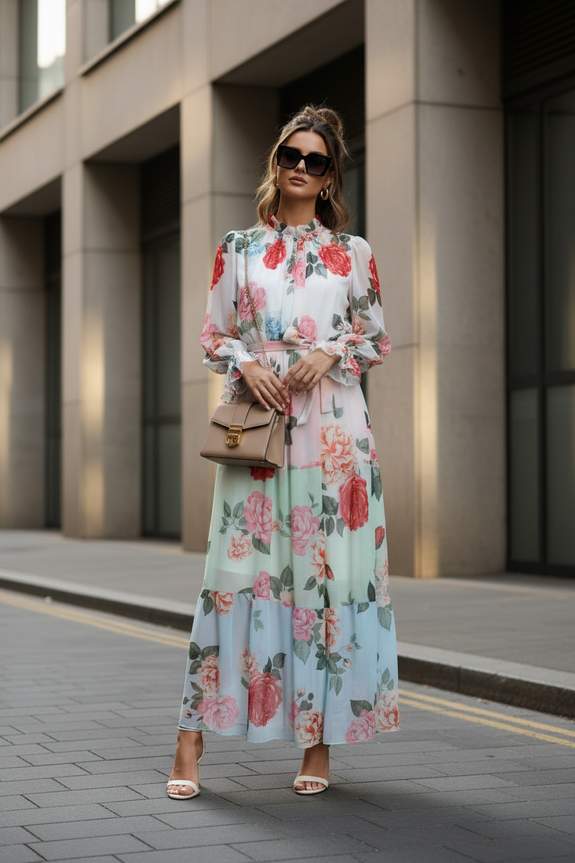 Womens Bubble Chiffon Dress by eprolo