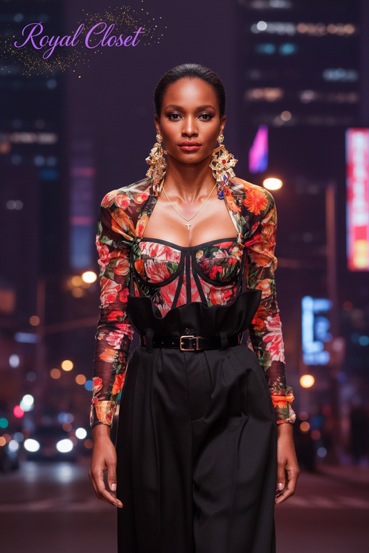 Summer Floral Blouse by eprolo