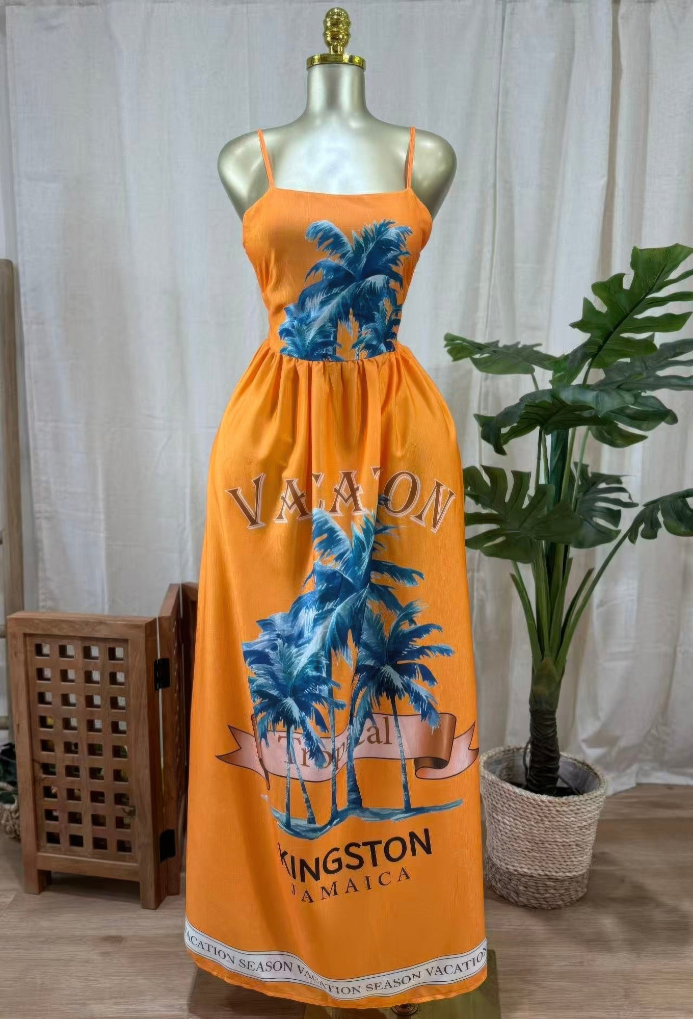 Kingston Palms Maxi Dress by Royal Closet