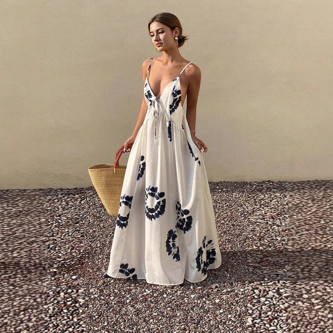 Tiedye Bohemian Beach Dress by MELI