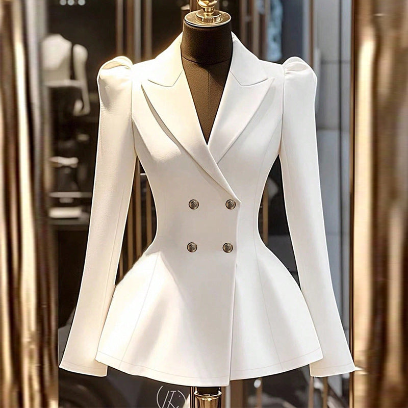 Temperament Women's Blazer Long Sleeves by Royal Closet