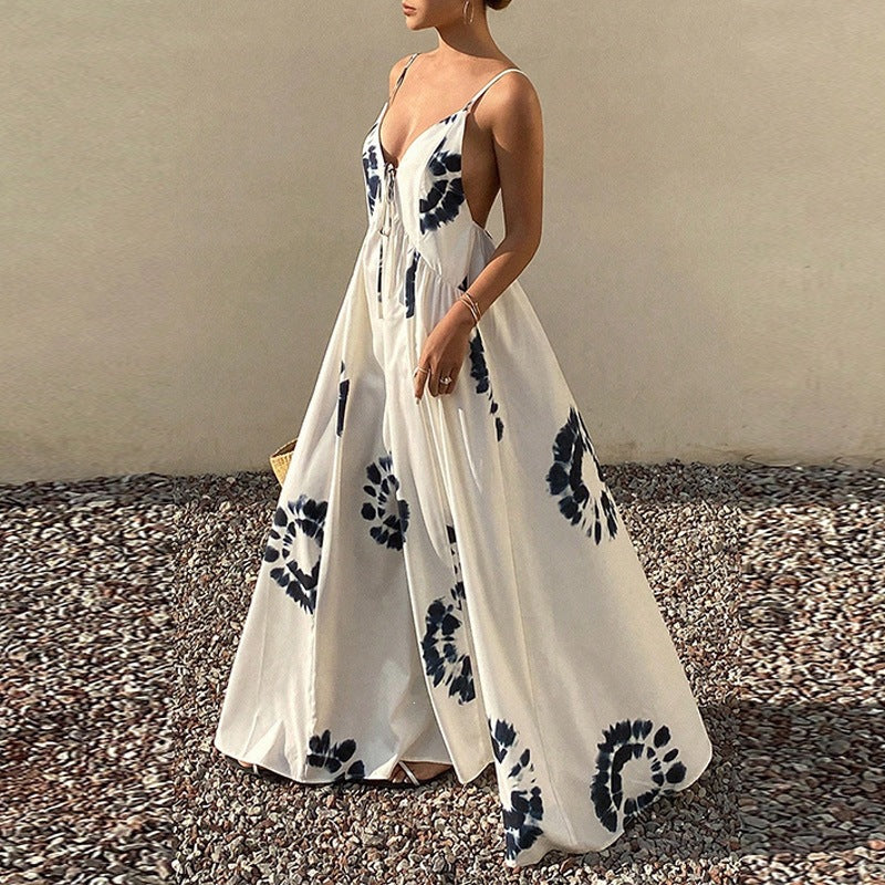 Tiedye Bohemian Beach Dress by MELI
